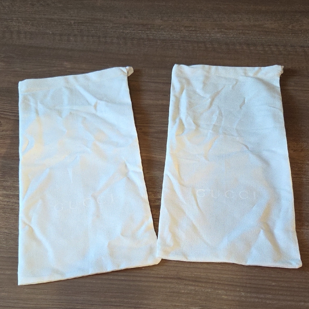 Gucci Dust Bags - Cream Shoe/Accessory Covers